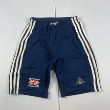 Short de l'équipe d'athlétisme de Grande-Bretagne 34 bleu moyen pour hommes A...
