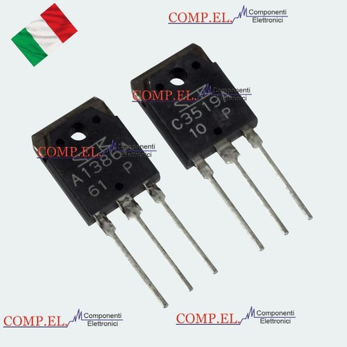Coppia 2sa1386a 2sc3519a - coppia, (p)