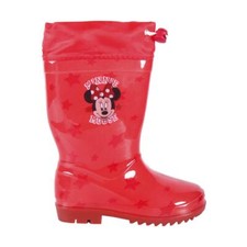 Bottes De Pluie PVC Minnie Rouge - T026 Fille Cerdà