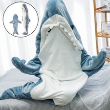 Pyjama Requin Sac De Couchage Cosplay Déguisement Squale Taille Adulte Et Enfant