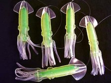 9" squid Daisy Chain, tuna fishing,offshore lures