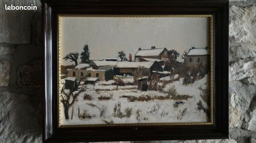 Tableau sur toile bernard