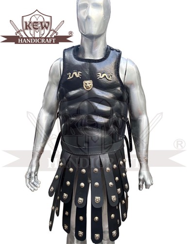 Armure cuir gilet romain - en,