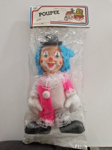 Clown poupee jouet - poupee,