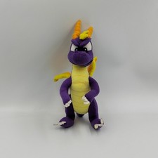 Peluche dragon mauve jaune SPYRO 2001 - 20 cm  - 19097