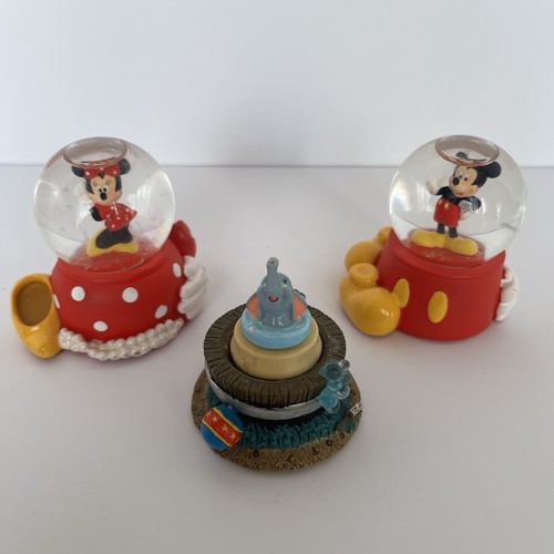 Disney parks mini snow globes - disney,