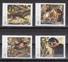 TIMBRE STAMP 4 GUINEE BISSAU Y&T#NR SINGE MONKEY NEUF**/MNH-MINT 2009 ~E65