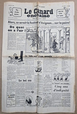 Le CANARD ENCHAINE numéro