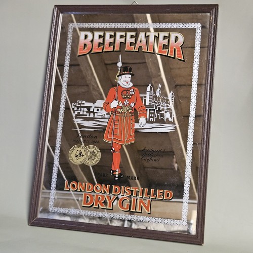 Cadre miroir beefeater london - cadre,