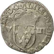 Monnaie, France, Henri IV, 1/8