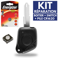 KIT Coque Télécommande pour Plip Clé Peugeot 106 206 306 406 - 1 Bouton 