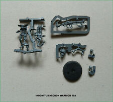 WARHAMMER 40K INDOMITUS NECRON WARRIOR (17A) + Socle 32mm