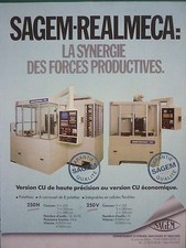 12/1985 PUB SAGEM REALMECA