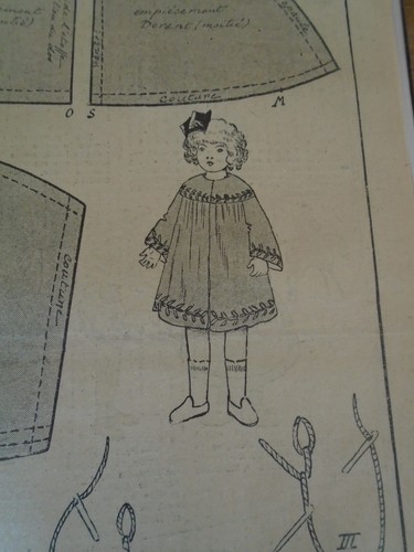 Patron original poupee - ,