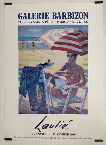 Laulié galerie barbizon 1985 - barbizon,