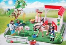 Playmobil -- Pièce de rechange -- Paddock chevaux 6147 --