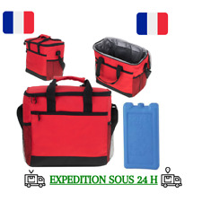 Sac isotherme 16 L , boîte à lunch isotherme, pique-nique ,pain de glace offert!
