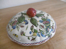 COUVERCLE DE LEGUMIER FAIENCE