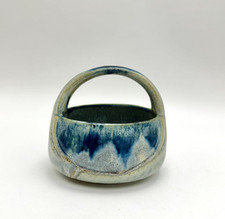 Panier en Grès flammé Art Nouveau / Déco Denbac Denert & Balichon