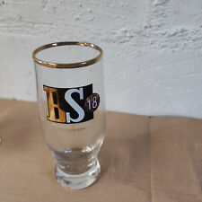 VERRE A BIERE PUBLICITAIRE BAR    BS 18  BRASSERIE METEOR