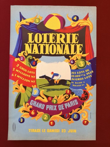 Affiche originale publicitaire - originale,