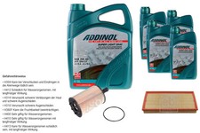 Febi Inspection Set 9L Addinol Super Light 0540 pour VW Golf IV 1J1 2.3 V5 3.2