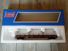 JOUEF, Échelle HO, wagon plat à bogies Res ÖBB, Autriche Réf : 677300 + boîte.