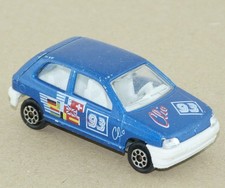 Majorette renault clio 1 bleu