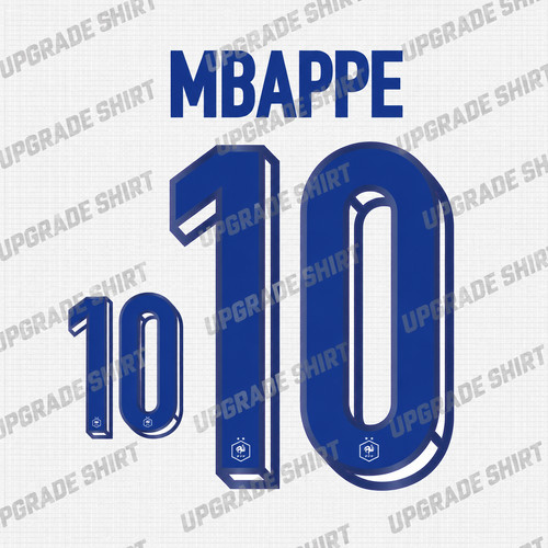 Kit flocage mbappé - flocage,