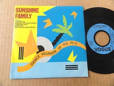 DISQUE 45T DE SUNSHINE FAMILY