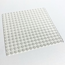 LEGO 16x16 base plate plaque / transparent / Mosaic 6162 / new condition