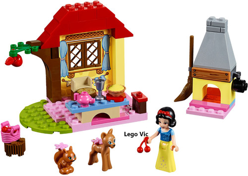 Lego 10738 snow - snow, forest