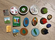 Lot 17 Insignes Broches  Brevets velo Cyclotourisme Email