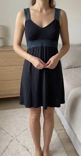 Robe noire dentelle - robe,
