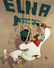 Affiche peintre machine à