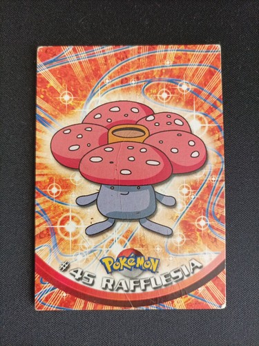 Carte pokémon topps - pokémon, rafflesia
