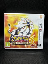 Jeu Pokémon soleil sur Nintendo 3DS version PAL FR