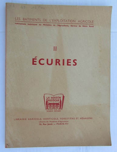 Les ecuries 1947 - -,