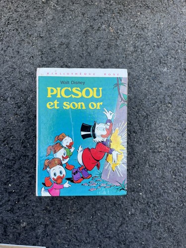 Livre picsou son walt - livre, or
