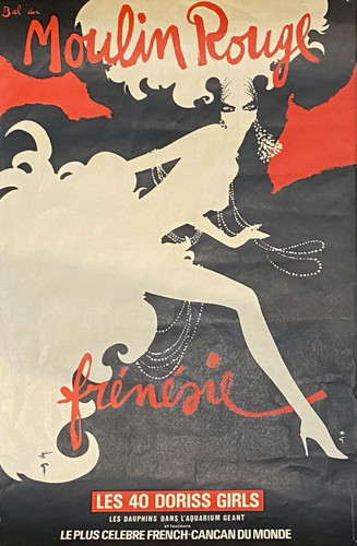 René gruau bal - (1909-2004),