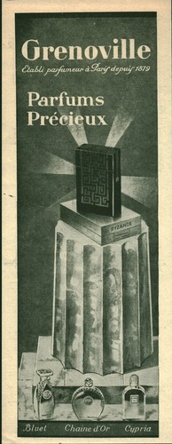 Publicité ancienne parfum - publicité,