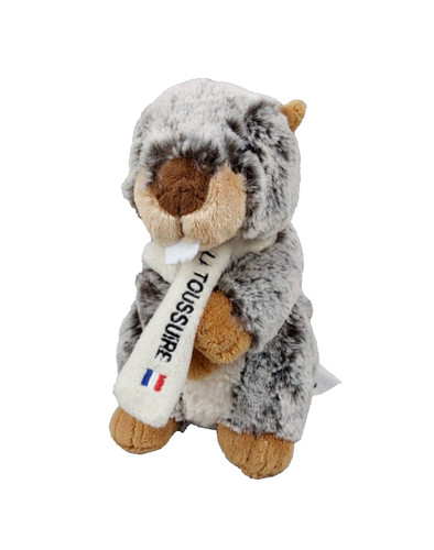 Peluche doudou marmotte - , castor