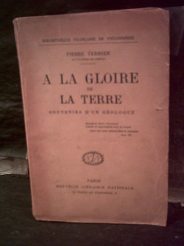 Termier gloire de la - termier.,