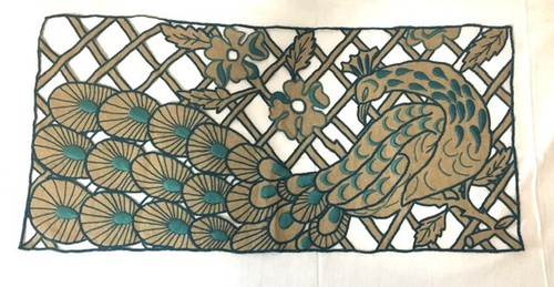 Ancienne broderie motif - ancienne, de