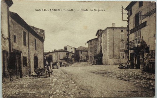 Sauxillanges cpa route - route, de