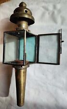 Ancienne Lanterne lampe phare à bougie pour calèche, fiacre vintage 1900