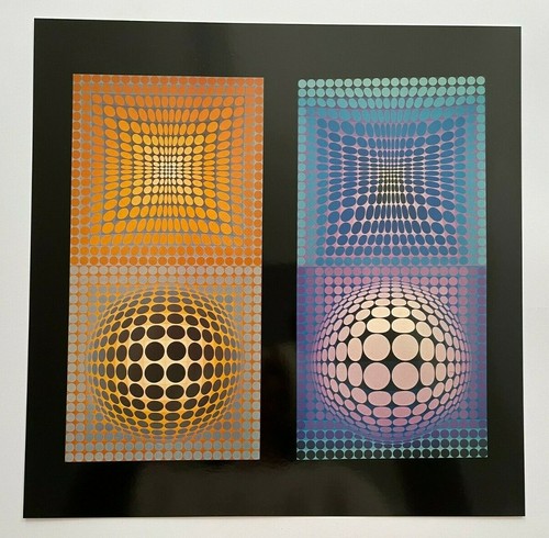 Victor vasarely 118 - victor, "vp-118