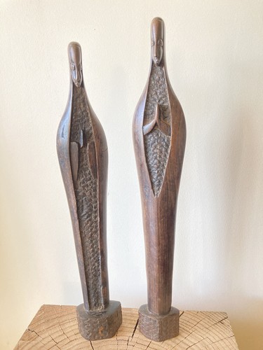 Statuettes vierge bois - vierge, en
