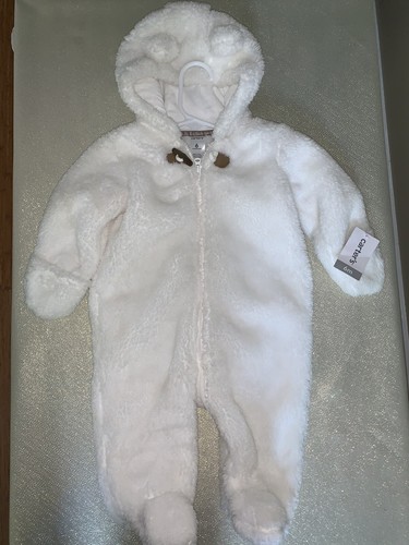 Carter infant boy cozy - 6m,