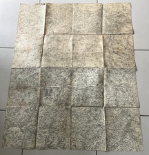 CARTE D'ETAT MAJOR  127ème